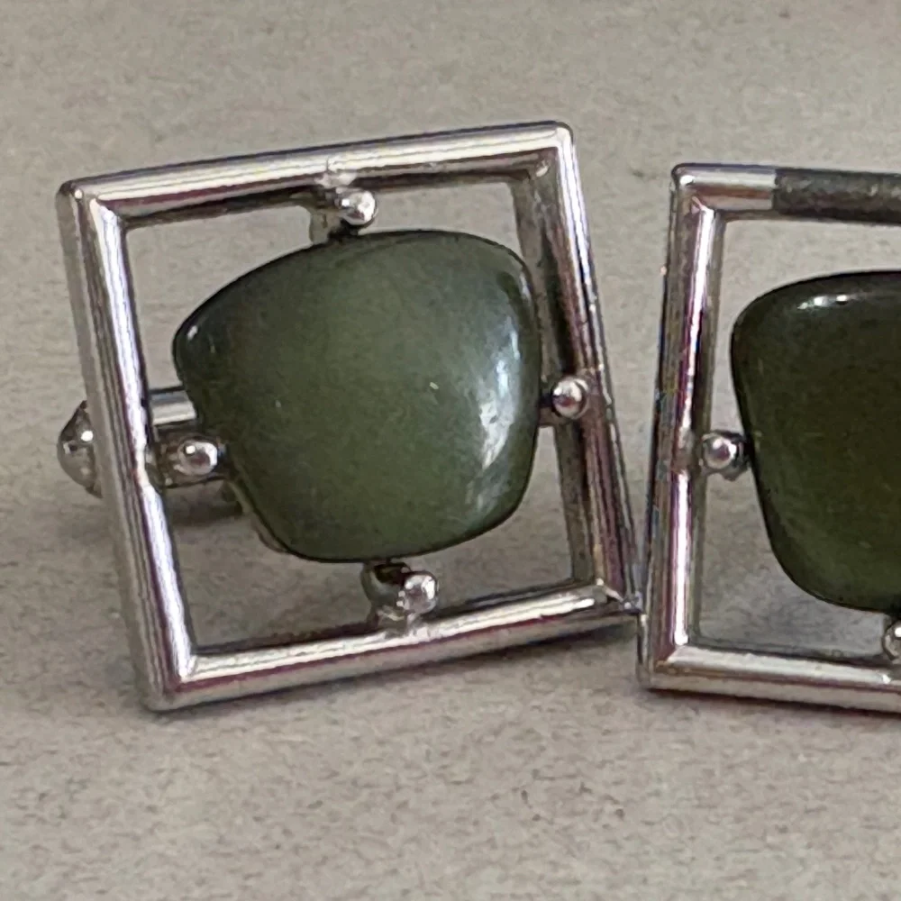 SARAH COVENTRY GREEN CUFF LINKS